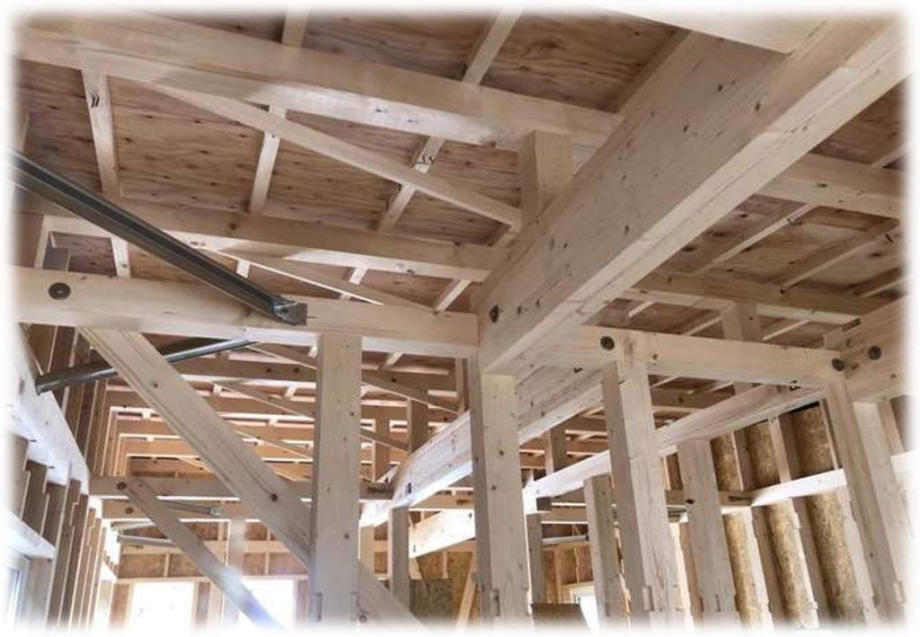 住宅の構造を支える木材